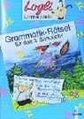 Grammatik-Rätsel - 3. Schuljahr: Grammatik-Rätsel