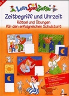 Ulrike Düring, Kristin Labuch - LernSpielZwerge, Übungshefte: Zeitbegriff und Uhrzeit, Rätsel und Übungen für den erfolgreichen Schulstart