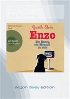Garth Stein, Helmut Krauß - Enzo. Die Kunst, ein Mensch zu sein, 1 MP3-CD (Audiolibro)