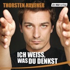 Thorsten Havener, Thorsten Havener - Ich weiß, was du denkst, 1 Audio-CD (Audio book)