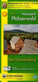 Topographische Karten Rheinland-Pfalz: Topographische Karte Rheinland-Pfalz Naturpark Pfälzerwald. Bl.1