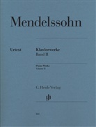 Felix Mendelssohn Bartholdy, Felix Mendelssohn-Bartholdy, Christa Jost, Ullrich Scheideler, Ulrich Scheideler - Felix Mendelssohn Bartholdy - Klavierwerke, Band II. Bd.2