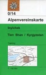 Deutscher Alpenverein, Deutscher Alpenverein e.V., Deutscher Alpenverein e.V. DAV - Alpenvereinskarte Inylchek - Tienschan-West / Kyrgyzstan
