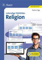 Stephan Sigg - Lebendige Tafelbilder Religion, m. 1 CD-ROM