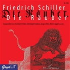 Friedrich Schiller, Friedrich von Schiller, Maren Eggert, Christoph Franken, Christian Friedel, Jürgen Uter - Die Räuber, 3 Audio-CDs (Hörbuch)