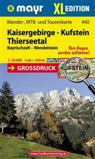 Mayr Karten: Mayr Karte Kaisergebirge, Kufstein, Thiersee