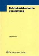 Betriebssicherheitsverordnung