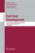 Volkmar Pipek, Mary Beth Rosson, Mary-Bet Rosson, Mary-Beth Rosson, Boris de Ruyter, Volker Wulf - End-User Development