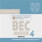 Cambridge BEC, Higher 4: 1 Audio-CD (Audio book)