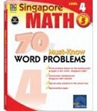 Carson Dellosa Education, Frank Schaffer Publications, Singapore Asian Publishers - 70 Must-Know Word Problems, Grade 5: Volume 3