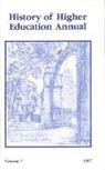 Roger Geiger, Roger Geiger, Roger L. Geiger - History of Higher Education Annual: 1987