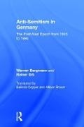Werner Bergmann, Werner Erb Bergmann, Rainer Erb, Rainer Erb, Erb Rainer - Anti-Semitism in Germany The Post-Nazi Epoch From 1945-95