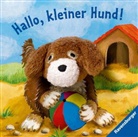 Christine Denk, Sandra Grimm, Christine Denk - Hallo, kleiner Hund!, m. Fingerpuppe