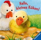 Christine Denk, Sandra Grimm, Christine Denk - Hallo, kleines Küken!, m. Fingerpuppe