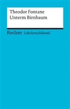 Michael Bohrmann, Theodor Fontane - Lektüreschlüssel Theodor Fontane 'Unterm Birnbaum'