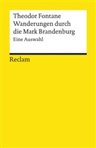 Theodor Fontane, Christia Grawe, Christian Grawe - Wanderungen durch die Mark Brandenburg