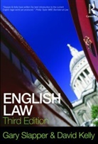 David Kelly, David (Formerly At Staffordshire University Kelly, Gary Slapper, Gary (Nyu London Slapper, Gary Kelly Slapper - English Law