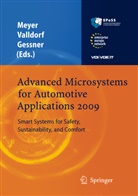 Wolfgang Gessner, Gereo Meyer, Gereon Meyer, Jürge Valldorf, Jürgen Valldorf, Wolfgang Gessner... - Advanced Microsystems for Automotive Applications 2009