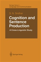S N Sridhar, S. N. Sridhar, S.N. Sridhar - Cognition and Sentence Production