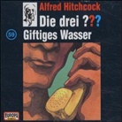 Alfred Hitchcock, Oliver Rohrbeck, Jens Wawrczeck - Die drei Fragezeichen und . . ., CD-Audio - Bd.59: Die drei Fragezeichen - Giftiges Wasser, 1 Audio-CD (Audio book)