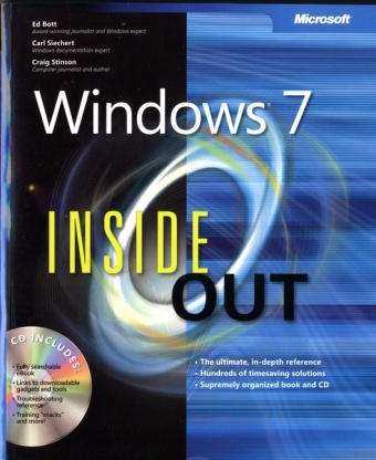 Ed Bott, Carl Siechert, Craig Stinson - Windows 7 Inside Out, w. CD-ROM