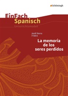 Karl-Ernst Weinstock, Jordi Sierra I Fabra, Karl-Ernst Weinstock - La memoria de los seres perdidos