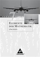 Heinz Griesel, Helmut Postel, Friedrich Suhr - Elemente der Mathematik, Ausgabe Nordrhein-Westfalen (G8): 7. Schuljahr, Lösungen, passend zum Kernlehrplan G8 2007