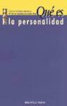 Vicente Pelechano Barberá, María de los Ángeles Servando Díaz - Qué es la personalidad