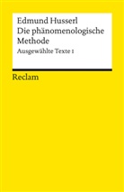 Edmund Husserl, Klau Held, Klaus Held - Die phänomenologische Methode. Ausgewählte Texte I