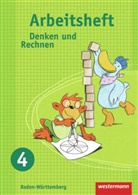 Ulrike Brunner, Angelika Elsner, Dieter Klöpfer, Alice Lasowski, Amelie Nassall, Beate Quendt... - Denken und Rechnen, Grundschule Baden-Württemberg, Ausgabe 2009: Denken und Rechnen - Ausgabe 2009 für Grundschulen in Baden-Württemberg