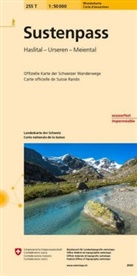 Bundesamt für Landestopografie swisstopo, Bundesam für Landestopografie swisstopo, Bundesamt für Landestopografie swisstopo - Landeskarte der Schweiz: Sustenpass