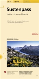 Bundesamt für Landestopografie swisstopo, Bundesam für Landestopografie swisstopo, Bundesamt für Landestopografie swisstopo - Landeskarte der Schweiz: Sustenpass