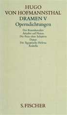 Hugo Hofmannsthal, Hugo von Hofmannsthal - 10 Bde.: Gesammelte Werke - Bd. 5: Dramen. Tl.5
