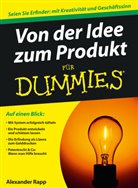 Alexander Rapp - Von der Idee zum Produkt für Dummies