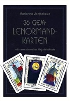 Marianna Jermakova - 36 Geja-Lenormand-Karten, Buch u. Wahrsagekarten