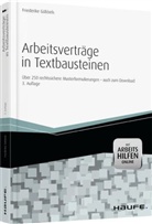 Friederike Göbbels, Peter Böke - Arbeitsverträge in Textbausteinen, m. CD-ROM