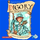 Angela McAllister, Herbert Schäfer - Digory der Drachentöter, 2 Audio-CDs (Audio book)