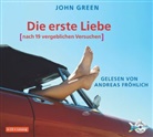 John Green, Andreas Fröhlich - Die erste Liebe (nach 19 vergeblichen Versuchen), 4 Audio-CDs (Hörbuch)