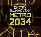 Dmitry Glukhovsky, Detlef Bierstedt - Metro 2034, 6 Audio-CDs (Hörbuch)