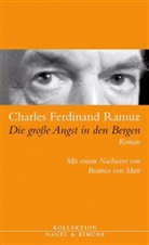 Charles F Ramuz, Charles F. Ramuz, Charles Ferdinand Ramuz, Peter von Matt - Die große Angst in den Bergen