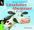 Alexander Steffensmeier, Martin Reinl - Lieselottes Abenteuer, 1 Audio-CD (Hörbuch)