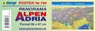 KOMPASS-Karten GmbH - Mayr Karten: Mayr Karte Panorama Alpen, Adria, Poster