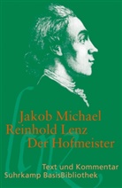 Jakob M. R. Lenz, Jakob Michael Reinhold Lenz, Werne Frizen, Werner Frizen - Der Hofmeister