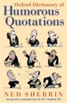 Ned Sherrin, Ned Sherrin - Oxford Dictionary of Humorous Quotations