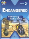 Jo Tregenza - Project X: Y5 Blue Band: Endangered Cluster: Guided Reading Notes