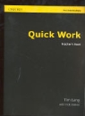Vicki Hollett - Quick Work. Pre-Intermediate: Quick Work Pre-intermediate Teacher Resource Book
