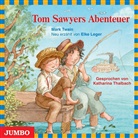 Elke Leger, Mark Twain, Katharina Thalbach, Elke Leger - Tom Sawyers Abenteuer, 1 Audio-CD (Hörbuch)