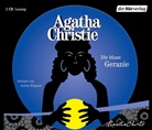 Agatha Christie, Achim Höppner - Die blaue Geranie, 1 Audio-CD (Hörbuch)