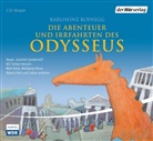 Bianca Hein, Karlheinz Koinegg, Wolf Aniol, Bianca Hein, Wolfgang Hinze, Torben Kessler... - Die Abenteuer und Irrfahrten des Odysseus, 2 Audio-CDs (Audio book)