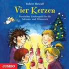 Kindern, Rober Metcalf, Robert Metcalf - Vier Kerzen, 1 Audio-CD (Livre audio)